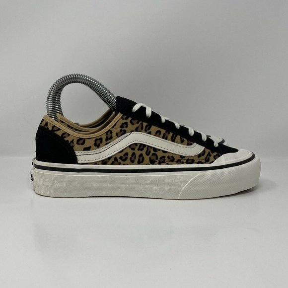 vans comfycush old skool leopard